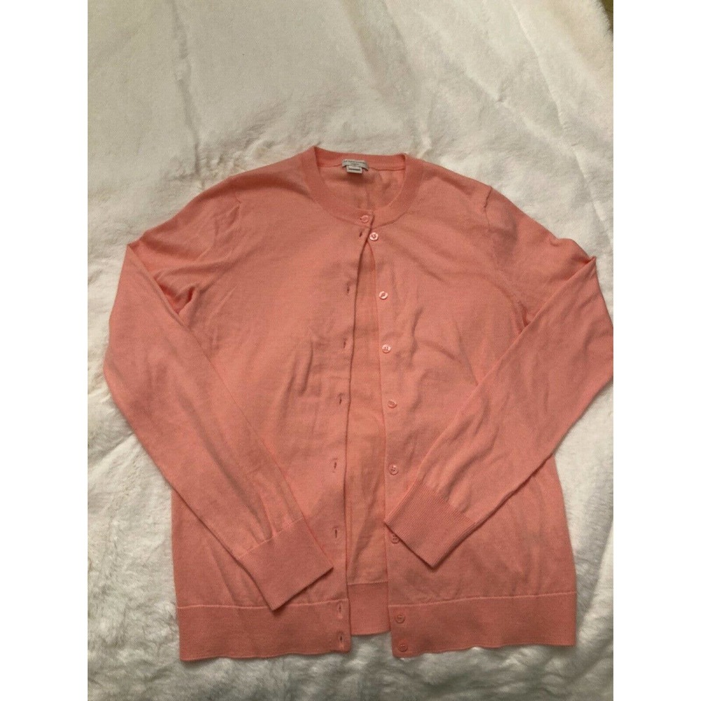 J Crew The Caryn Cardigan Coral Sweater Women’s XS